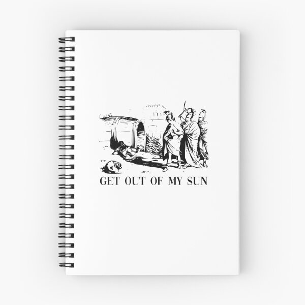 Item preview, Diogenes to Alexander the Great: GET OUT OF MY SUN designed and sold by camisariasj.