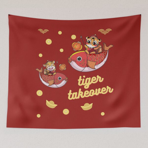 Item preview, tiger takeover designed and sold by arkantus.