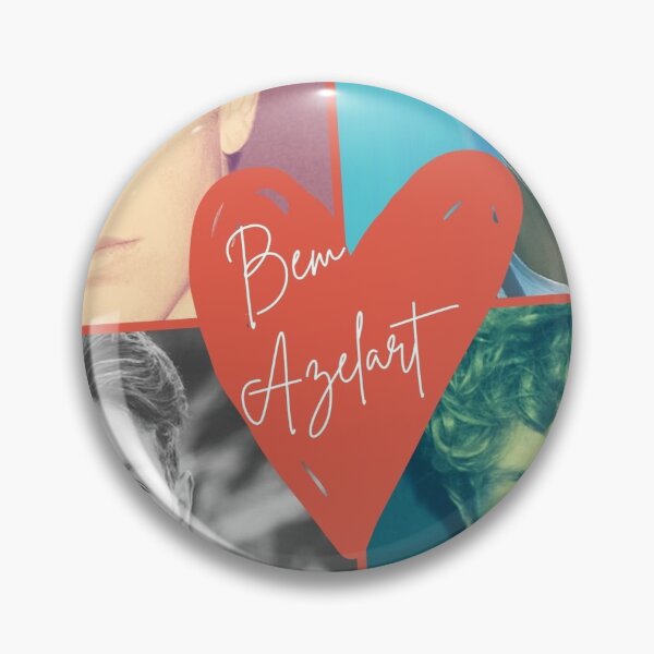 Item preview, BEN AZELART POSING IN A PHOTO AND SMILING WITH A HEART designed and sold by Lineth20.