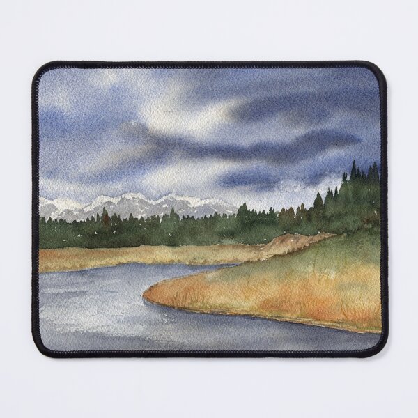 Item preview, West Yellowstone- Madison River designed and sold by Diane Hall Watercolors.