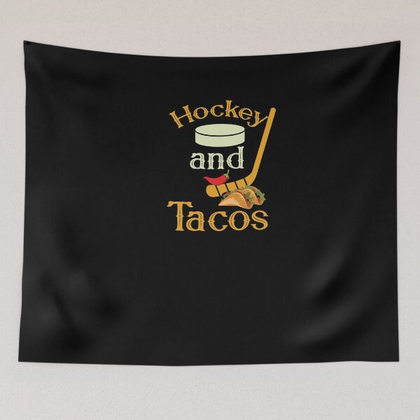 Artikelvorschau, Hockey- und Tacos-Geschenk für einen Hockeyspieler entworfen und verkauft von LANANIL.