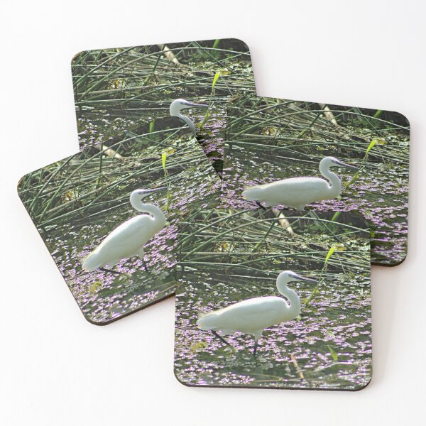 Item preview, White Great Egret Wading River designed and sold by worldways.
