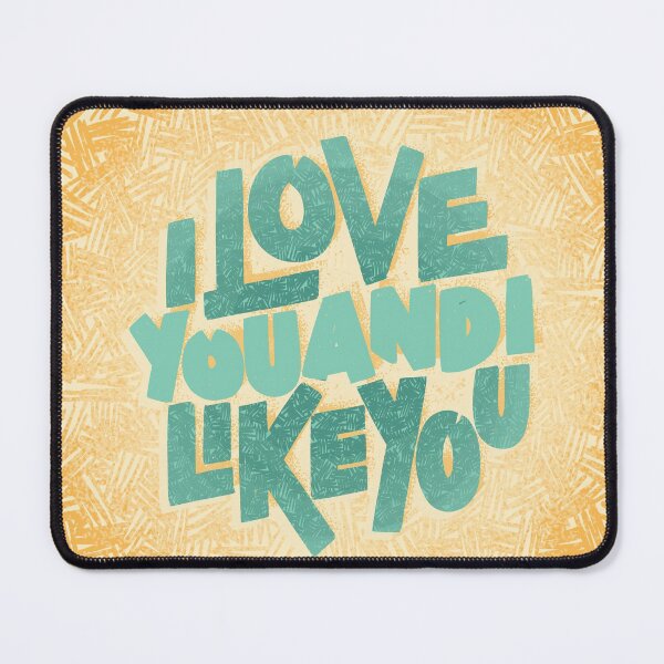 Item preview, I Love You and I Like You designed and sold by polliadesign.