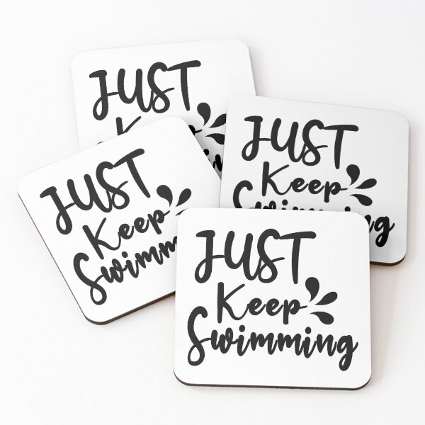 Item preview, Swimmer Quote|Just Keep Swimming designed and sold by yousseftalat2.