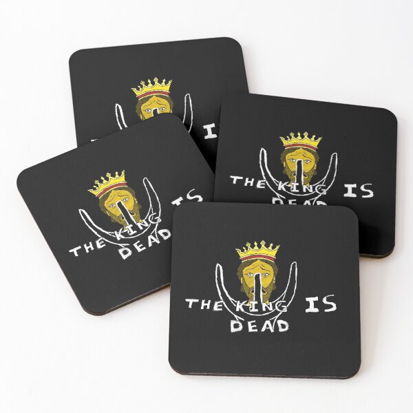 Item preview, the king is dead - king shot in the head designed and sold by UnseenCreations.