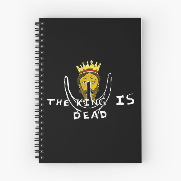 Item preview, the king is dead - king shot in the head designed and sold by UnseenCreations.