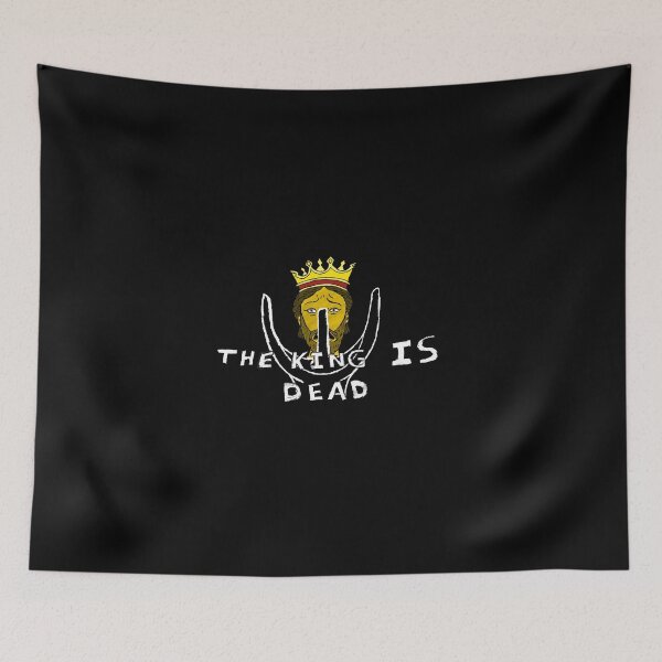 Item preview, the king is dead - king shot in the head designed and sold by UnseenCreations.