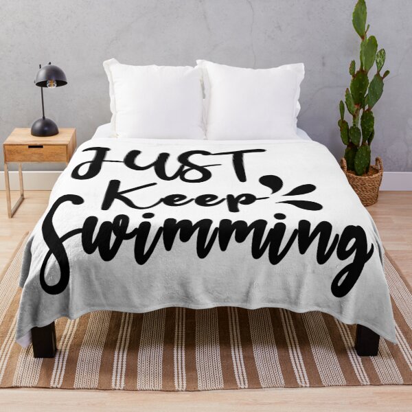 Item preview, Swimmer Quote|Just Keep Swimming designed and sold by yousseftalat2.