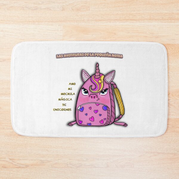 Item preview, Mochila mágica de unicornios - Las aventuras de la pequeña Neña designed and sold by The Adventures of Little Nenia.