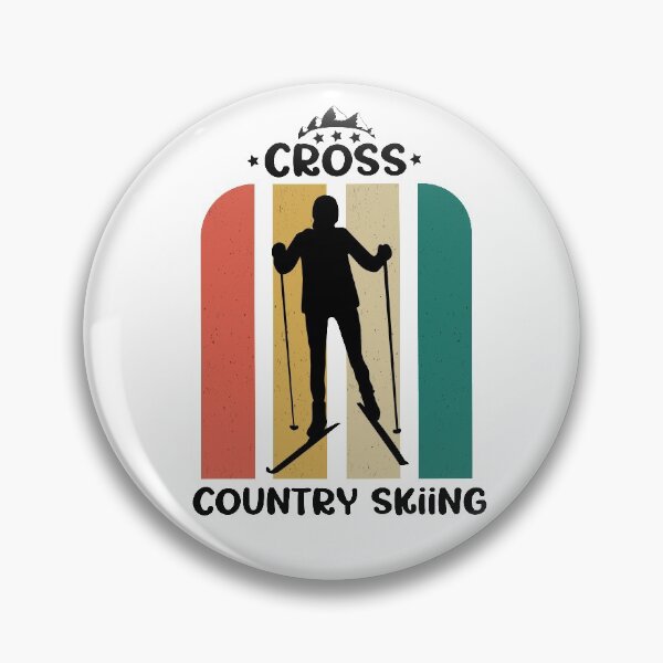 Item preview, Simple Retro Vintage Cross-Country Skiing Lover For Woman And Man  designed and sold by pedrored369.