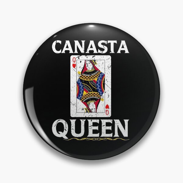 Item preview, Canasta Queen Card Game Girl Player Master designed and sold by Sinful Charm.