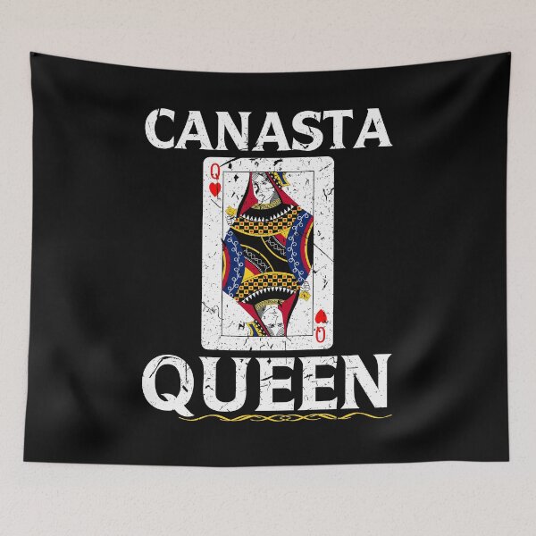 Item preview, Canasta Queen Card Game Girl Player Master designed and sold by Sinful Charm.