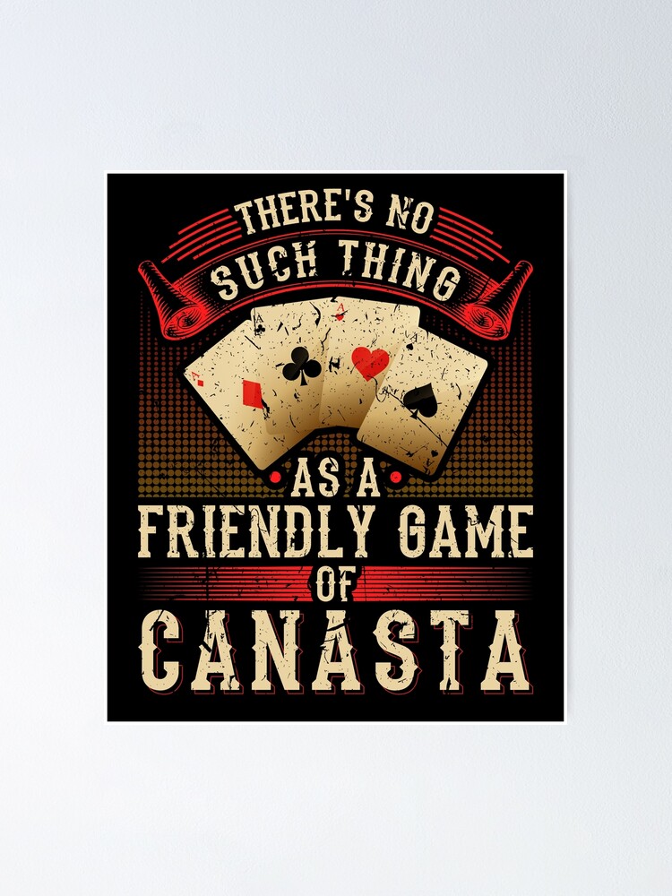 Happy Place Funny Card Playing Canasta graphic Greeting Card for Sale by  jakehughes2015