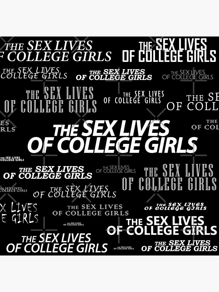 The Sex Lives Of College Girls Poster For Sale By Biancaem Redbubble 8708