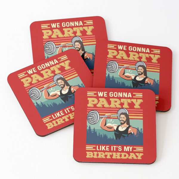 Item preview, We gonna Party like it's my Birthday, Jesus, red designed and sold by Vegdreamer.