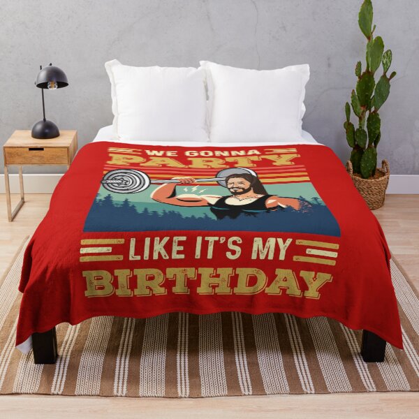 Item preview, We gonna Party like it's my Birthday, Jesus, red designed and sold by Vegdreamer.