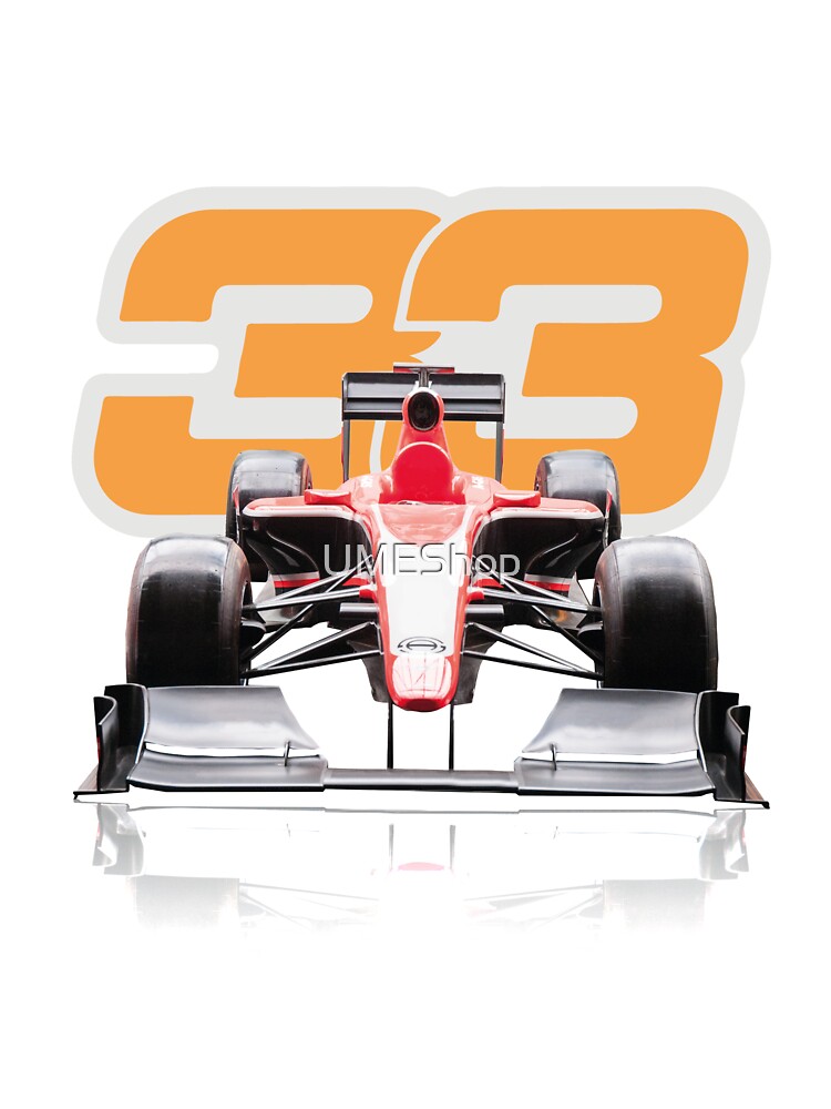 Max Verstappen 33 Formula 1  Kids T-Shirt for Sale by UMEShop