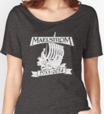Maelstrom (WHITE) Women's Relaxed Fit T-Shirt