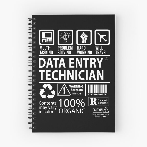 Item preview, Data Entry Technician T Shirt - MultiTasking Certified Job Gift Item Tee designed and sold by sabinacsnm.