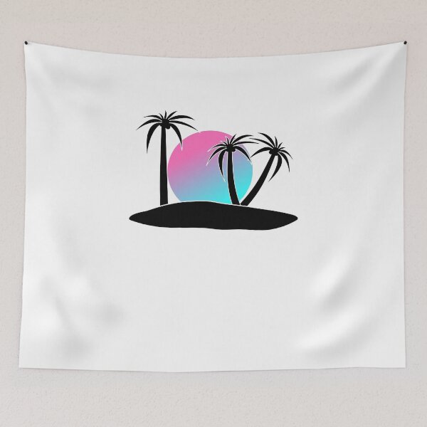 Item preview, Miami Bred (retro tropical island beach sunset alt) designed and sold by Yrwil.