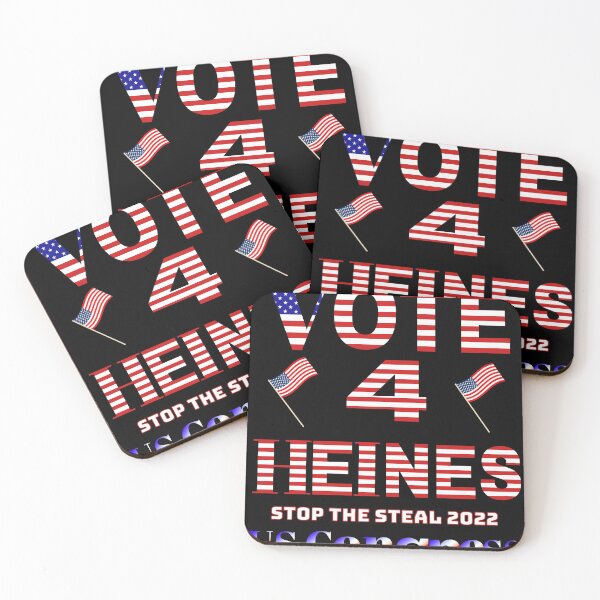 Item preview, Vote 4 Heines 4 US Congress Stop The Steal Merchandise designed and sold by Heinessight Merch.