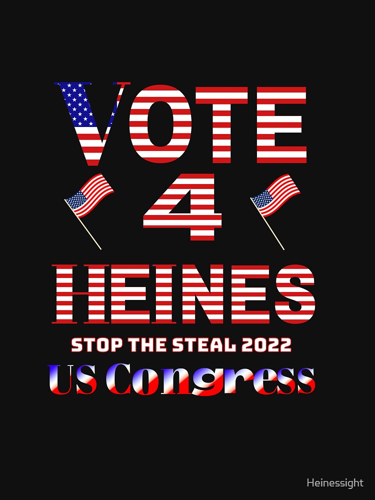 Thumbnail 5 of 5, Pullover Sweatshirt, Vote 4 Heines 4 US Congress Stop The Steal Merchandise designed and sold by Heinessight.
