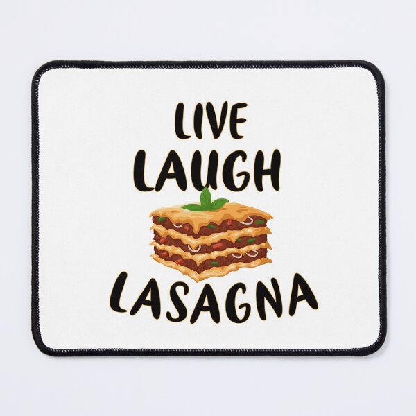 Item preview,   Live Laugh Lasagna  gift for food lovers designed and sold by ANAS    HO.