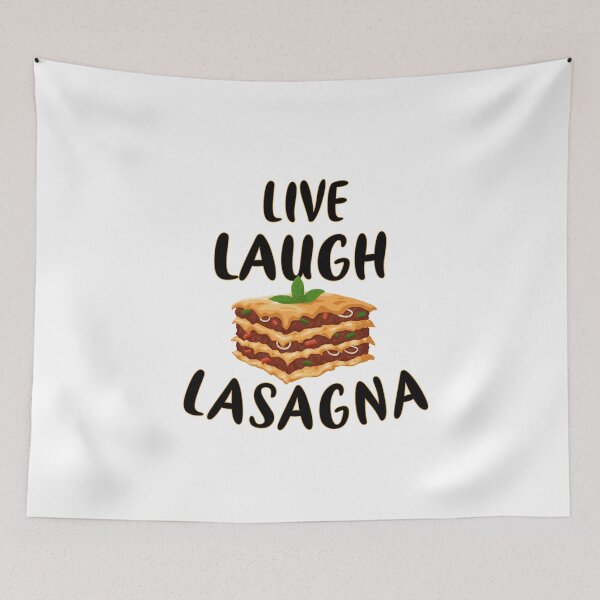 Item preview,   Live Laugh Lasagna  gift for food lovers designed and sold by ANAS    HO.
