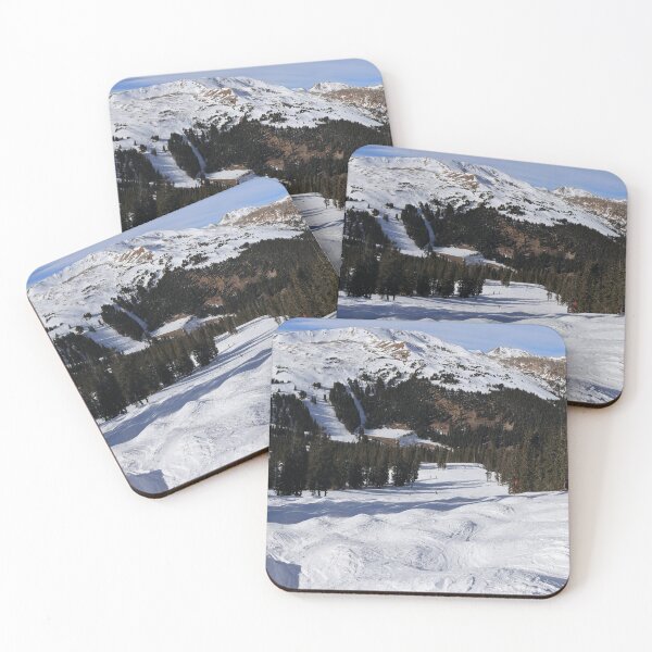 Item preview, Down skiing in A-basin designed and sold by zumi.
