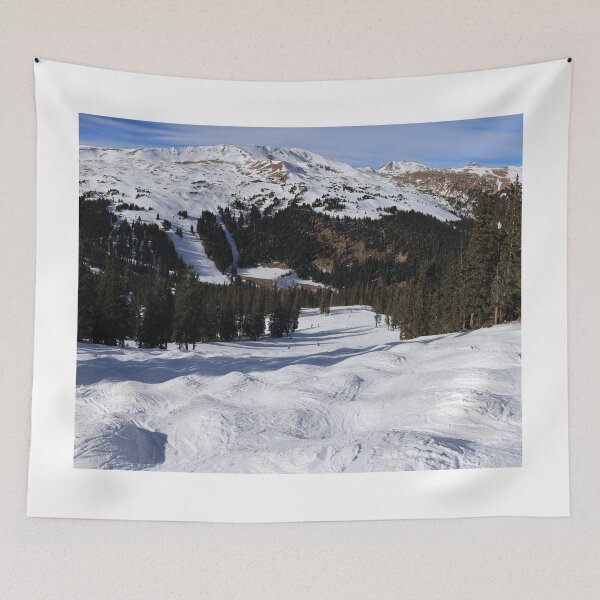 Item preview, Down skiing in A-basin designed and sold by zumi.