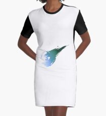 Final Fantasy VII Meteor Logo Graphic T-Shirt Dress