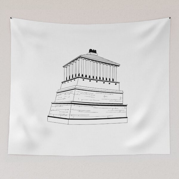 Item preview, Mausoleum of Halicarnassus - Wonder of the Ancient World designed and sold by Klotho-Fashion.