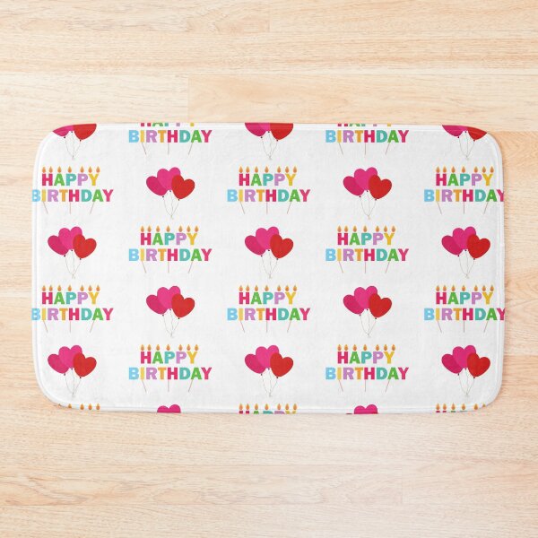 Item preview, happy birthday with rainbow letters and a lot of love designed and sold by Hinny8.