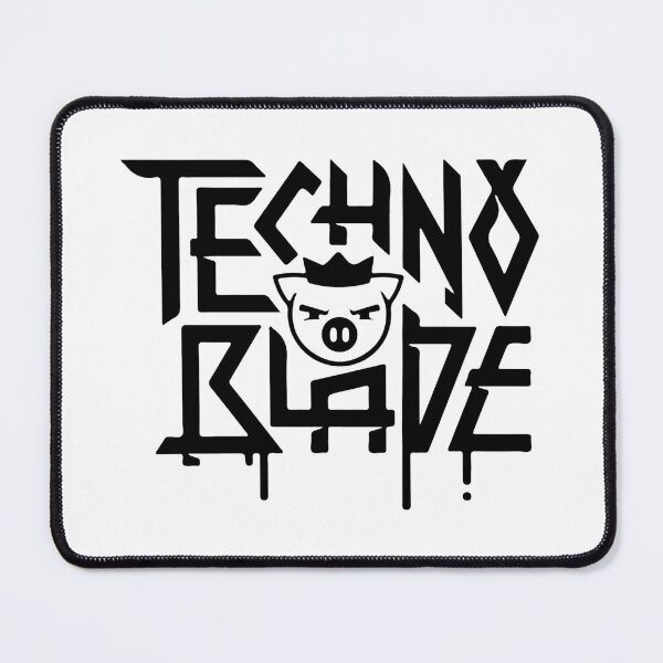 Item preview, TechnoBlade Logo black designed and sold by wovegift ★★★★★.
