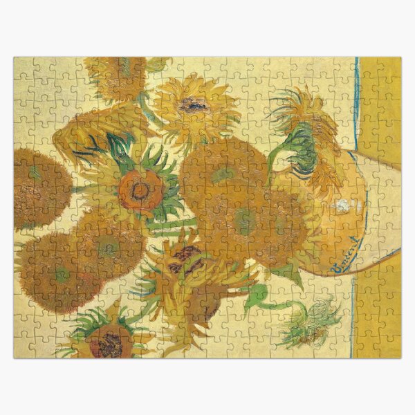 Artikel-Vorschau von Van Gogh Puzzle - Sonnenblumen (1888), designt und verkauft von superbling.