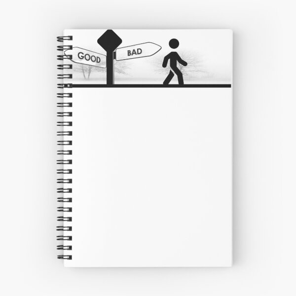 Item preview, Good Bad sign designed and sold by MindOfCreation.