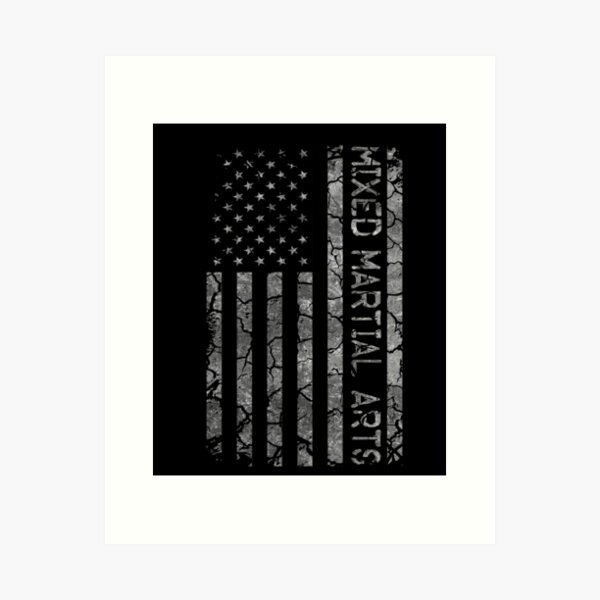 Artikel-Vorschau von Vintage American Flag Mixed Martial Arts für Männer und Frauen, designt und verkauft von issambak.