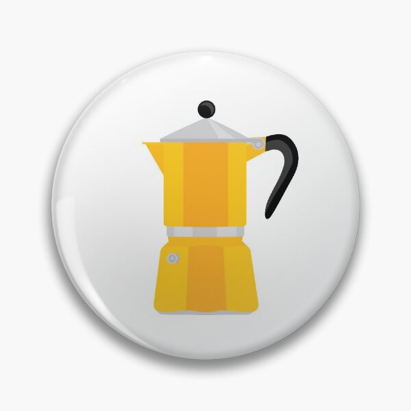 Item preview, Yellow Moka Pot designed and sold by Margaret Mahoney.