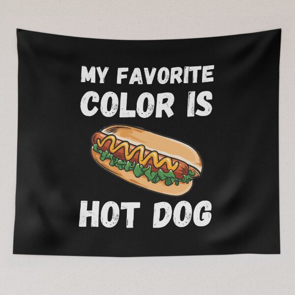Item preview, My Favorite Color Is Hot dog Shirt designed and sold by zoonix.