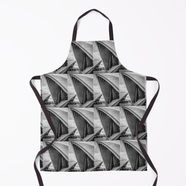 Item preview, The Sydney Opera House in black and white designed and sold by Lyl Dil Creations.