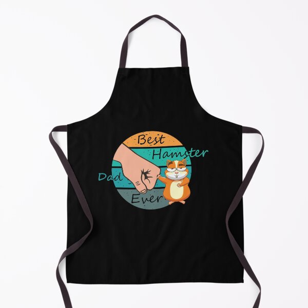 Item preview, Best Hamster Dad Ever vintage retro design with funny hamster illustration designed and sold by KElife.