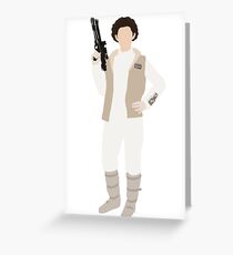 Princess Leia Greeting Card