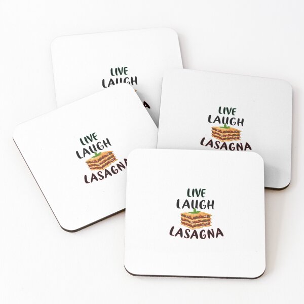 Item preview,   Live Laugh Lasagna  gift for food lovers designed and sold by ANAS    HO.