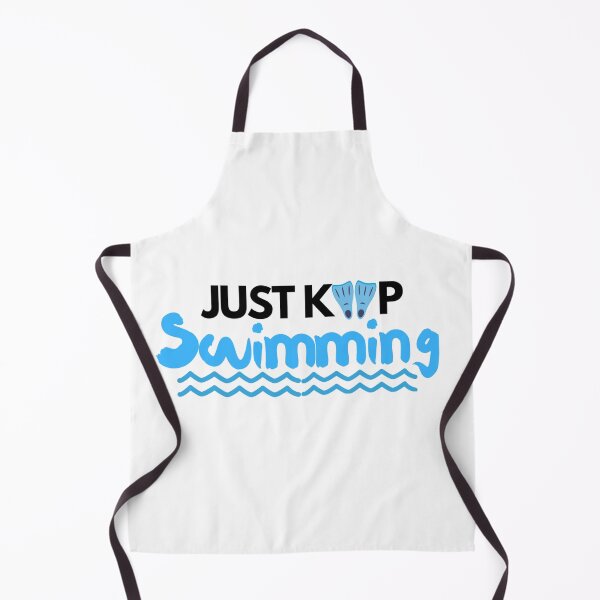 Item preview, Swimmer Quote Just keep swimming designed and sold by salahnewdesign.