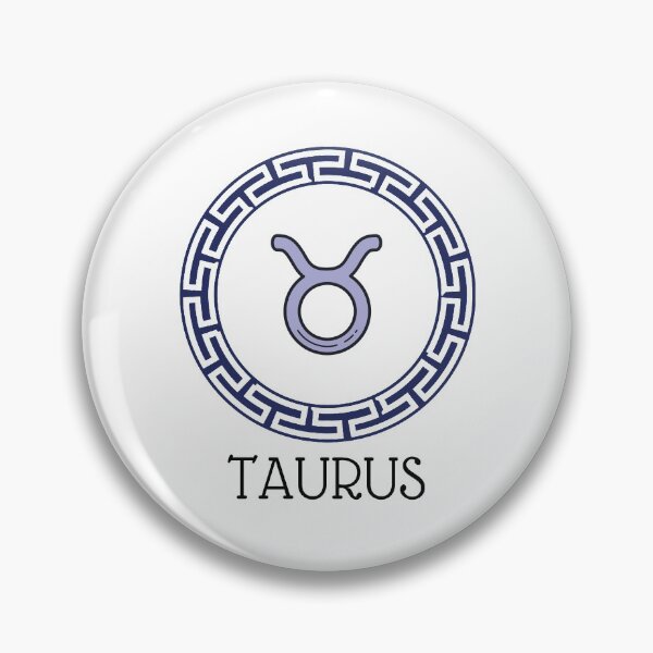 Item preview, Taurus Zodiac Sign with Border designed and sold by Hellofriendco.