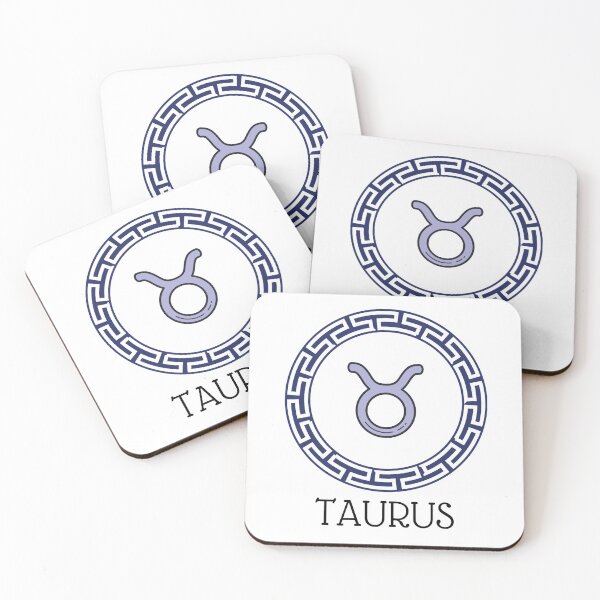 Item preview, Taurus Zodiac Sign with Border designed and sold by Hellofriendco.