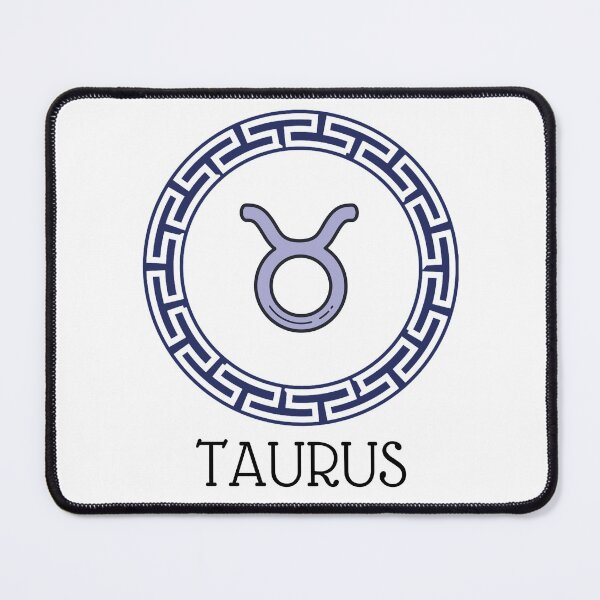 Item preview, Taurus Zodiac Sign with Border designed and sold by Hellofriendco.