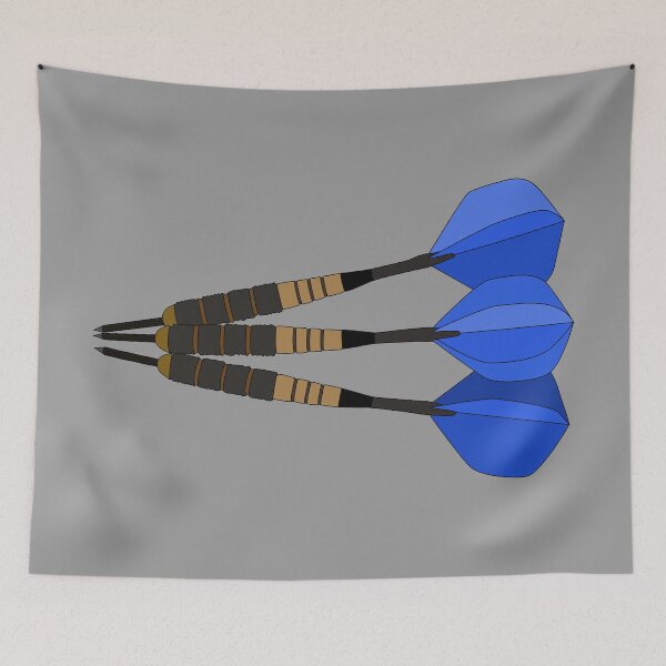 Item preview, Darts sport drawing designed and sold by Blondiabshop.