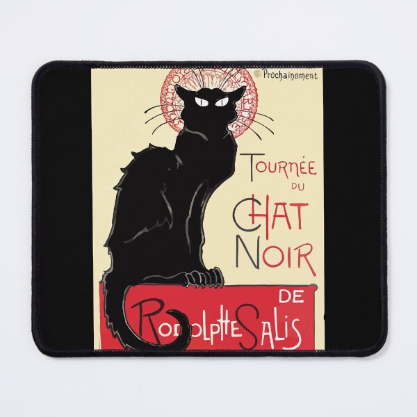 Item preview, Tournee Du Chat Noir Soon, the Black Cat Tour by Rodolphe Salis designed and sold by wovegift ★★★★★.