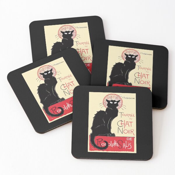 Item preview, Tournee Du Chat Noir Soon, the Black Cat Tour by Rodolphe Salis designed and sold by wovegift ★★★★★.
